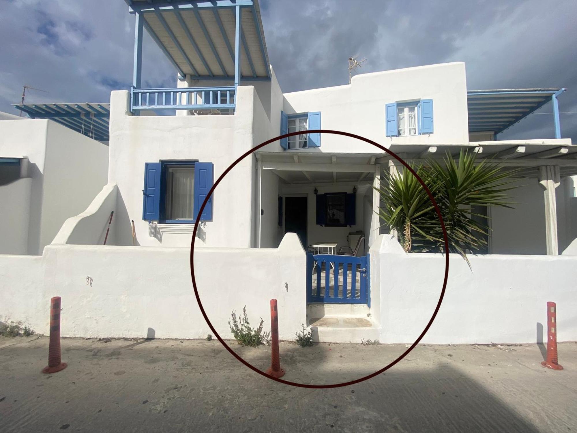 Elenitas Beach House In Ornos Exterior foto
